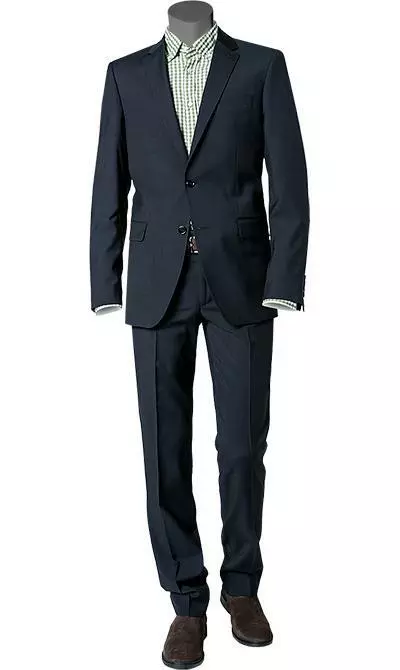 Pierre Cardin Anzug 52250+72002/850/10001/3010 Regular Fit, Schurwolle, Nachtblau 3 Pierre Cardin Anzug 52250+72002/850/10001/3010 Regular Fit, Schurwolle, Nachtblau