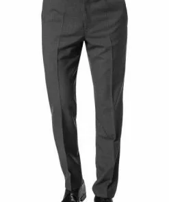 HILTL Hose Piacenza 33349/34600/10 Contemporary Fit, Schurwolle Super120, Anthrazit