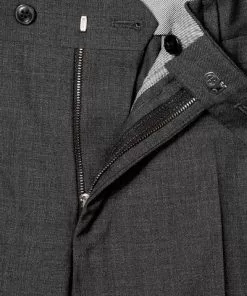 HILTL Hose Piacenza 33349/34600/10 Contemporary Fit, Schurwolle Super120, Anthrazit -Anzüge & Westen Geschäft 177804 norm3