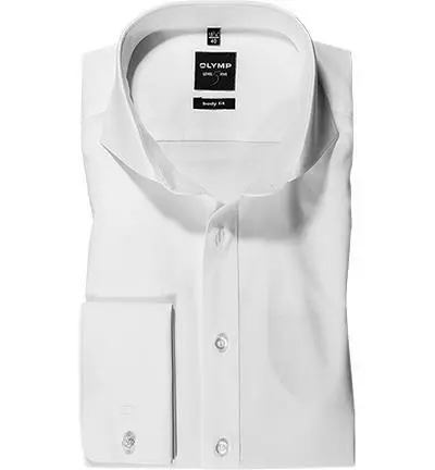 OLYMP Hemd Level Five Body Fit EL 6095/70/00 Popeline, Extra langer Arm, Weiß 3 OLYMP Hemd Level Five Body Fit EL 6095/70/00 Popeline, Extra langer Arm, Weiß