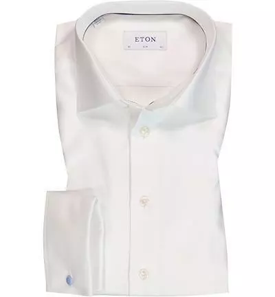 ETON Slim Kent UMA weiß 3000/79512/00 Hemd, Slim Fit, Twill 4 ETON Slim Kent UMA weiß 3000/79512/00 Hemd, Slim Fit, Twill – Bild 2