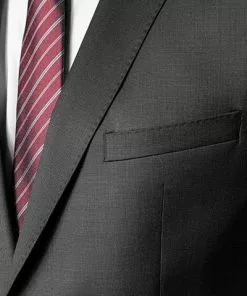 Carl Gross Anzug 00/003N0/323012+332023/90 Modern Fit, Schurwolle Super110 Reda, Anthrazit meliert, Anthrazit -Anzüge & Westen Geschäft 188139 norm3