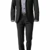 CG Anzug Cliff-Cedric 30-031S0/423622+433063/90 Slim Fit, Schurwoll-Stretch, Schwarz -Anzüge & Westen Geschäft 188154 norm
