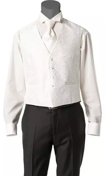 Wilvorst Weste ecru 417203/81/40 Mikrofaser, Creme 3 Wilvorst Weste ecru 417203/81/40 Mikrofaser, Creme