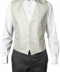 Wilvorst Weste ecru 427204/81/40 Mikrofaser, Creme