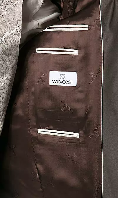 Wilvorst Anzug braun 433100/64/17292/222/1 Slim Line, Wolle 7 Wilvorst Anzug braun 433100/64/17292/222/1 Slim Line, Wolle – Bild 5