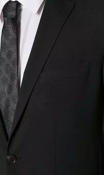 CG Anzug schwarz 57/0008/423562+433033/90 Slim Fit, Schurwolle 5 CG Anzug schwarz 57/0008/423562+433033/90 Slim Fit, Schurwolle – Bild 3