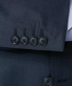 Pierre Cardin Anzug 52250/850+72002/850/56061/3101 Regular Fit, Schurwolle, Saphirblau meliert, Saphirblau -Anzüge & Westen Geschäft 192163 norm4