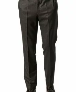 HILTL Hose Piacenza 42053/34600/30 Regular Fit, Flanell, Kaffeebraun meliert, Kaffeebraun