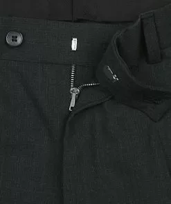 HILTL Hose Piacenza E. Super 120's 42077/34600/09 Contemporary Fit, Schurwolle Super120, Anthrazit meliert, Anthrazit -Anzüge & Westen Geschäft 196722 norm3