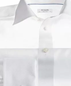ETON Contemporary Kent 3100/79312/00 Hemd, Contemporary Fit, Twill, Weiß