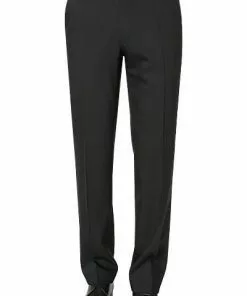 Eurex by Brax Hose 8550/317/02 Hose Jan, Perfect Cut, Schurwolle waschbar, Schwarz