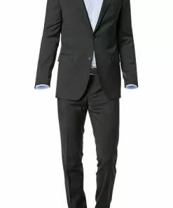 Carl Gross Anzug 30/015S0/324932+338303/83 Modern Fit, Schurwolle, Anthrazit meliert, Anthrazit