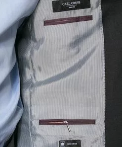 Carl Gross Anzug 30/015S0/324932+338303/83 Modern Fit, Schurwolle, Anthrazit meliert, Anthrazit -Anzüge & Westen Geschäft 198150 norm5