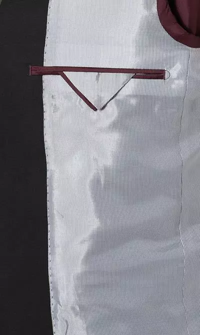 Carl Gross Anzug 30/015S0/324932+338303/90 Modern Fit, Schurwoll-Stretch, Schwarz 8 Carl Gross Anzug 30/015S0/324932+338303/90 Modern Fit, Schurwoll-Stretch, Schwarz – Bild 6