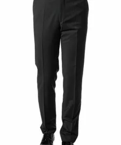 Pierre Cardin Hose Brosnan 72740/000/66801/2000 Smokinghose Brosnan, Regular Fit, Schurwolle Super120, Schwarz