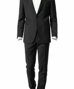 Pierre Cardin Smoking 51067+72740/000/66801/2000 Slim Fit, Schurwolle Super120, Schwarz