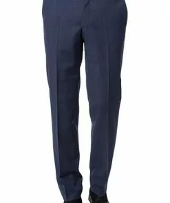 Tommy Hilfiger Tailored Hose TT67866530/425 Schurwolle, Blau meliert, Jeansblau