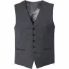 Tommy Hilfiger Tailored Weste TT67866532/019 Schurwolle, Grau meliert, Anthrazit -Anzüge & Westen Geschäft 203874 norm