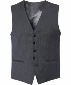 Tommy Hilfiger Tailored Weste TT67866532/019 Schurwolle, Grau meliert, Anthrazit