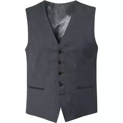 Tommy Hilfiger Tailored Weste TT67866532/019 Schurwolle, Grau meliert, Anthrazit 3 Tommy Hilfiger Tailored Weste TT67866532/019 Schurwolle, Grau meliert, Anthrazit