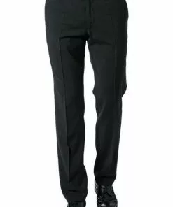DIGEL Hose 99832/Apollo/10 Hose Apollo, Slim Fit, Schurwolle Super100, Schwarz