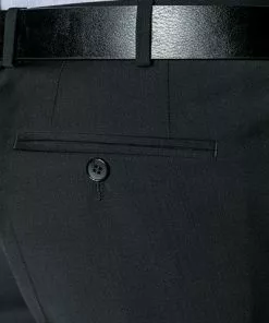 DIGEL Hose 99832/Apollo/10 Hose Apollo, Slim Fit, Schurwolle Super100, Schwarz -Anzüge & Westen Geschäft 204053 norm3