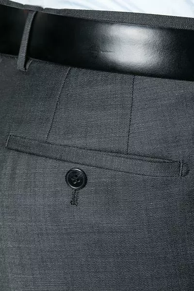 Daniel Hechter Hose 5642/7994/80 Regular Fit, Schurwolle Super110, Anthrazit meliert, Anthrazit 5 Daniel Hechter Hose 5642/7994/80 Regular Fit, Schurwolle Super110, Anthrazit meliert, Anthrazit – Bild 3