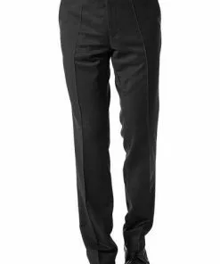 Carl Gross Hose Sascha 40/017S1/332023/83 Modern Fit, Schurwolle Super120, Anthrazit meliert, Anthrazit