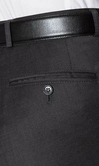 Carl Gross Anzug 40/017S1/323012+332023/83 Modern Fit, Schurwolle Super120, Anthrazit meliert, Anthrazit 10 Carl Gross Anzug 40/017S1/323012+332023/83 Modern Fit, Schurwolle Super120, Anthrazit meliert, Anthrazit – Bild 8