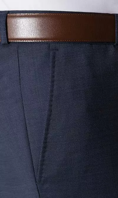 Carl Gross Anzug 40/017S1/323012+332023/63 Modern Fit, Schurwolle Super120, Dunkelblau meliert, Marine 9 Carl Gross Anzug 40/017S1/323012+332023/63 Modern Fit, Schurwolle Super120, Dunkelblau meliert, Marine – Bild 7