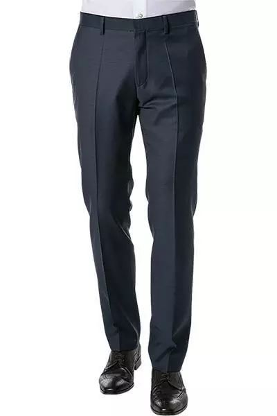 ROY ROBSON Hose 5067/0240/018 Slim Fit, Schurwolle Super110 Lanificio F.lli Cerruti, Dunkelblau meliert, Dunkelblau 3 ROY ROBSON Hose 5067/0240/018 Slim Fit, Schurwolle Super110 Lanificio F.lli Cerruti, Dunkelblau meliert, Dunkelblau