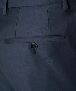 ROY ROBSON Anzug 5067/2042+0240/018 Slim Fit, Schurwolle Super110, Dunkelblau meliert, Dunkelblau -Anzüge & Westen Geschäft 206471 norm8