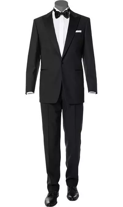 Wilvorst Smoking 401201/01/1550/0+530 Classic Line, Schurwolle Super100, Schwarz 3 Wilvorst Smoking 401201/01/1550/0+530 Classic Line, Schurwolle Super100, Schwarz