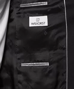 Wilvorst Smoking 401201/01/1550/0+530 Classic Line, Schurwolle Super100, Schwarz 14 Wilvorst Smoking 401201/01/1550/0+530 Classic Line, Schurwolle Super100, Schwarz -Anzüge & Westen Geschäft 207958 norm5