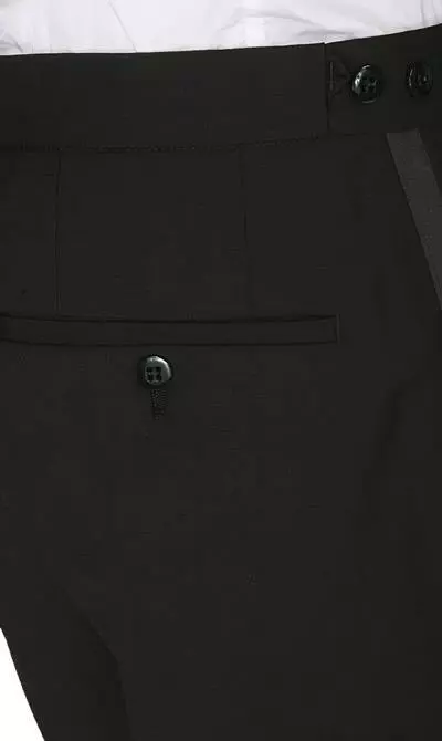 Wilvorst Smoking 401201/01/1550/0+530 Classic Line, Schurwolle Super100, Schwarz 10 Wilvorst Smoking 401201/01/1550/0+530 Classic Line, Schurwolle Super100, Schwarz – Bild 8