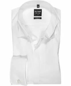 OLYMP Hemd Level Five Body Fit 3077/65/00 Popeline, Weiß