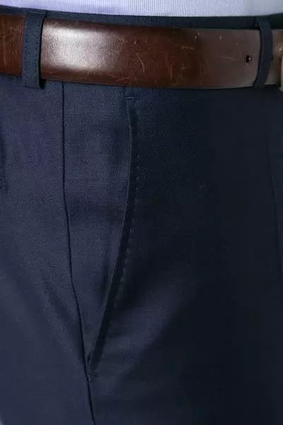 Carl Gross Hose Sascha 40/016N0/332023/63 Modern Fit, Flanell, Marine meliert, Marine 4 Carl Gross Hose Sascha 40/016N0/332023/63 Modern Fit, Flanell, Marine meliert, Marine – Bild 2