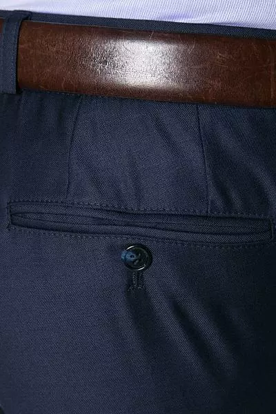 Carl Gross Hose Sascha 40/016N0/332023/63 Modern Fit, Flanell, Marine meliert, Marine 5 Carl Gross Hose Sascha 40/016N0/332023/63 Modern Fit, Flanell, Marine meliert, Marine – Bild 3