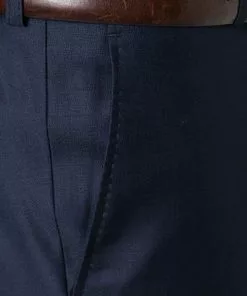 Carl Gross Anzug 40/016N0/323012+332023/63 Modern Fit, Schurwolle, Marine meliert, Marine -Anzüge & Westen Geschäft 212445 norm6