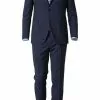 Pierre Cardin Anzug 52250+72002/850/10001/3050 Regular Fit, Schurwolle, Navy, Marine -Anzüge & Westen Geschäft 215739 norm