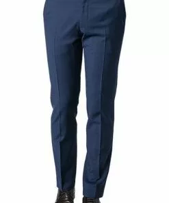 Daniel Hechter Hose 5635/7993/62 Modern Fit, Schurwolle, Dunkelblau meliert, Royal