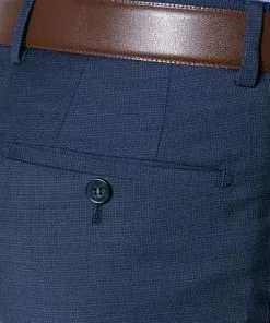 Daniel Hechter Hose 5635/7993/62 Modern Fit, Schurwolle, Dunkelblau meliert, Royal -Anzüge & Westen Geschäft 215749 norm3