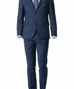 Daniel Hechter Anzug 58200/7993+5635/62 Modern Fit, Schurwolle, Dunkelblau kariert, Royal