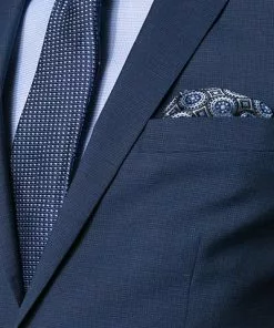 Daniel Hechter Anzug 58200/7993+5635/62 Modern Fit, Schurwolle, Dunkelblau kariert, Royal -Anzüge & Westen Geschäft 215750 norm3