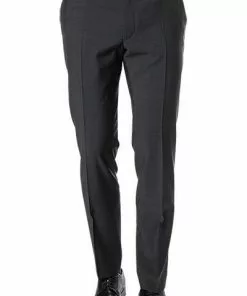 Strellson Hose L-Mercer 11005333/113 Slim Fit, Schurwolle, Anthrazit meliert, Anthrazit