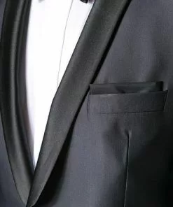 Wilvorst Smoking 433100/32/18501/631/2 Super Slim Line, Wolle, Nachtblau -Anzüge & Westen Geschäft 217467 norm3