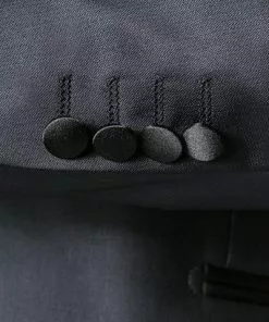 Wilvorst Smoking 433100/32/18501/631/2 Super Slim Line, Wolle, Nachtblau -Anzüge & Westen Geschäft 217467 norm4