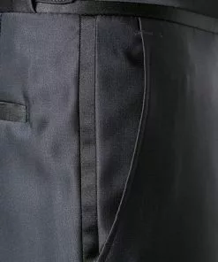 Wilvorst Smoking 433100/32/18501/631/2 Super Slim Line, Wolle, Nachtblau -Anzüge & Westen Geschäft 217467 norm8