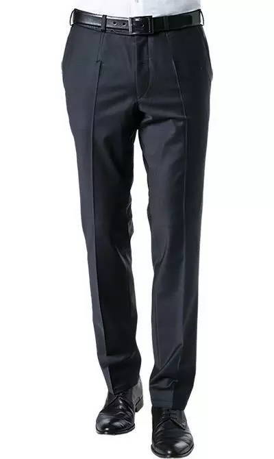 Wilvorst Anzug nachtblau 441200/32/17852/2 + 177 Slim Line, Optional mit Weste, Woll-Stretch 8 Wilvorst Anzug nachtblau 441200/32/17852/2 + 177 Slim Line, Optional mit Weste, Woll-Stretch – Bild 6